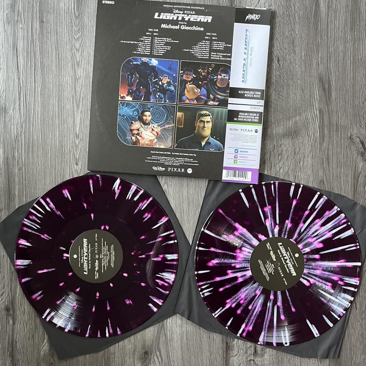 Lightyear Original online Soundtrack splatter vinyl (Mondo)