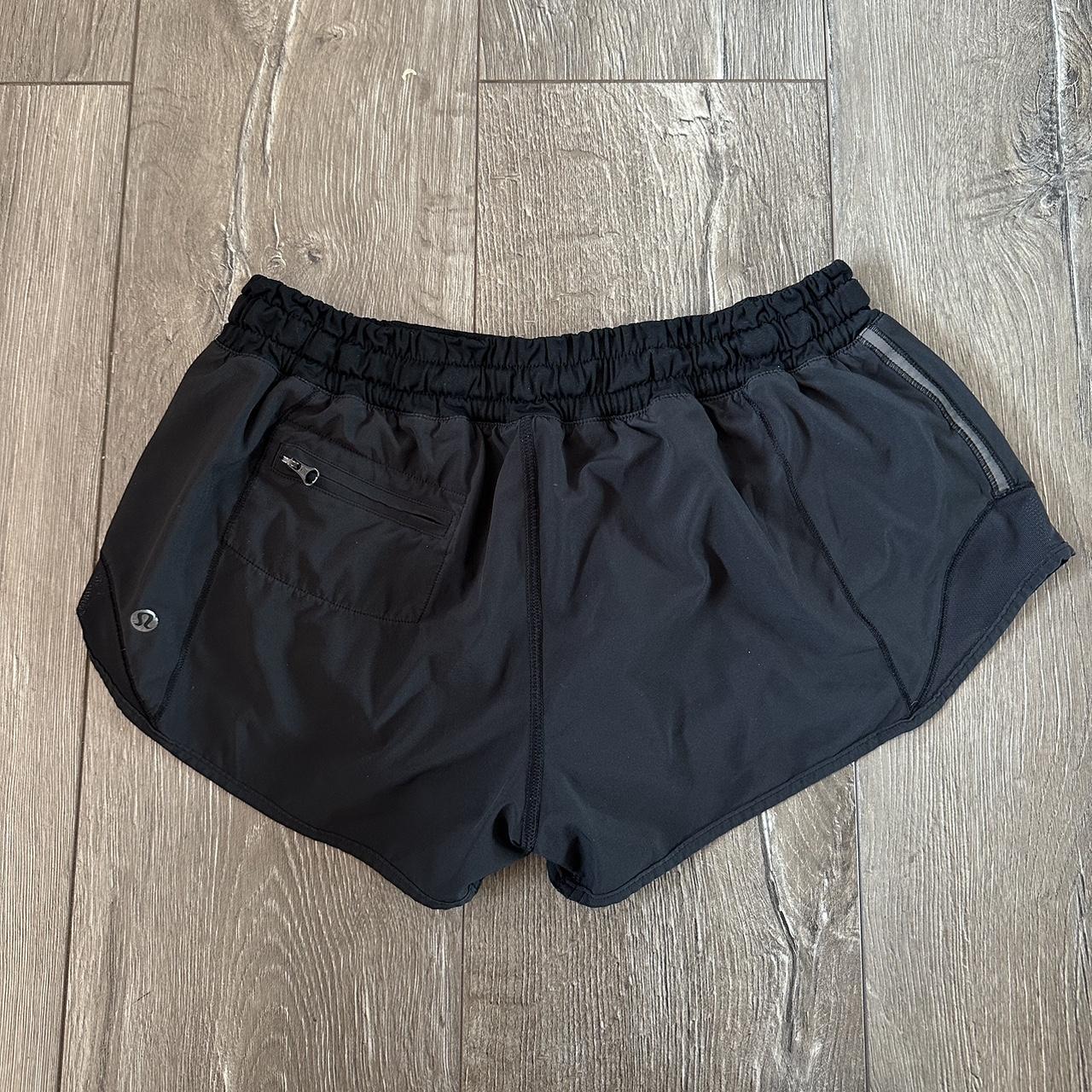 Lululemon shorts🖤 These do have a nail polish stain... Depop