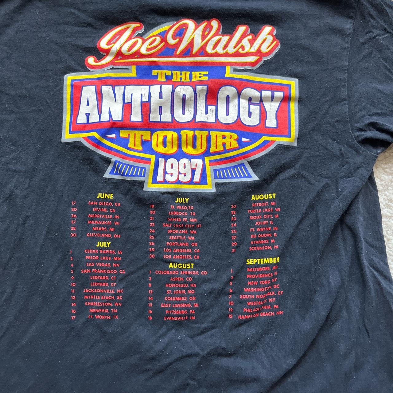 1997 Joe Walsh anthology tour tee Size L 🚨FREE... - Depop