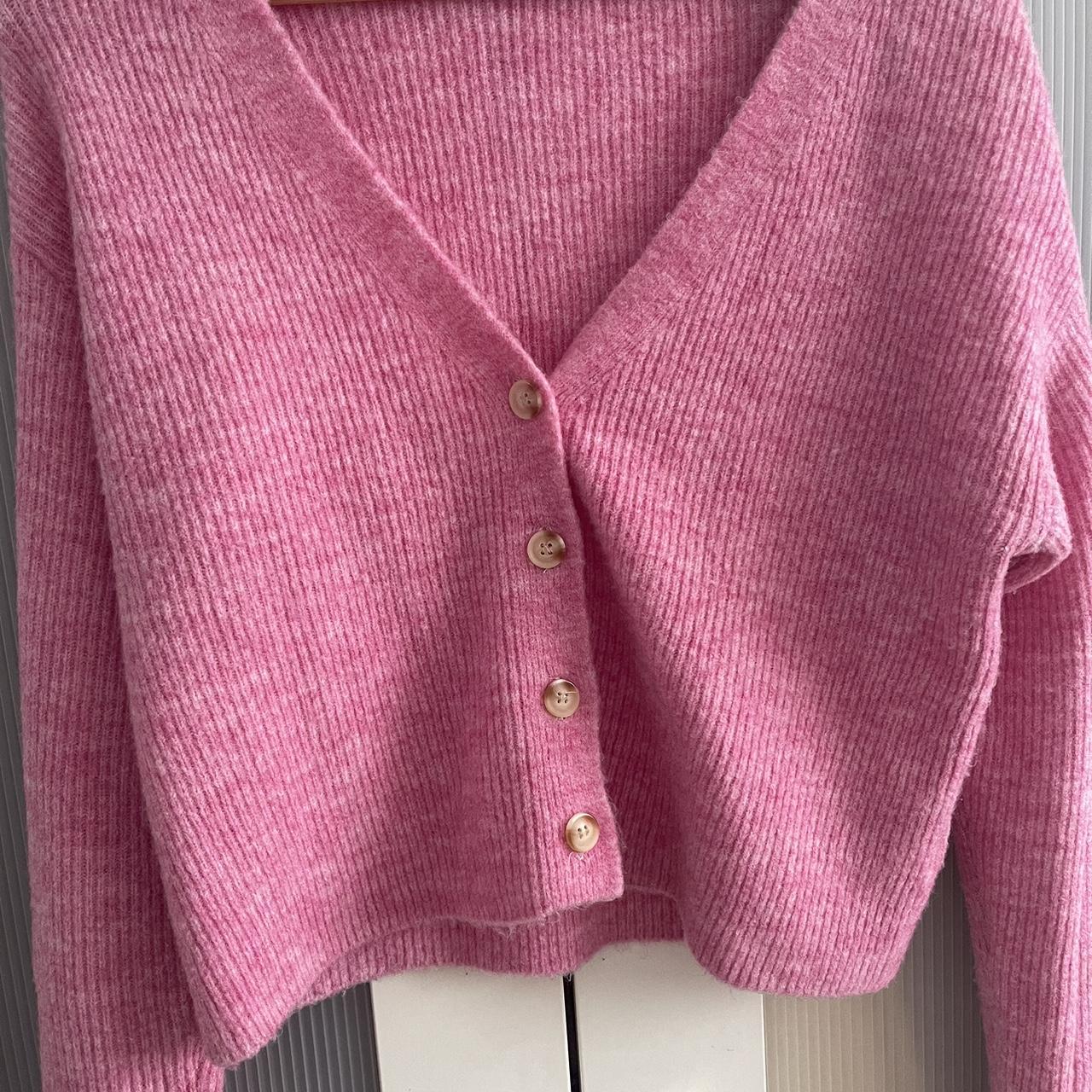 Pink Glassons cardigan. The perfect light weight... Depop