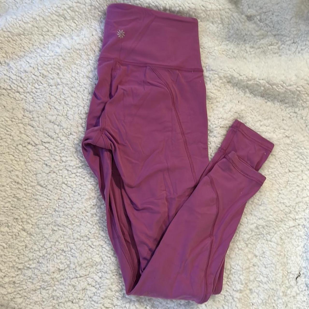 Athleta Women's Pink and Purple Leggings (3)
