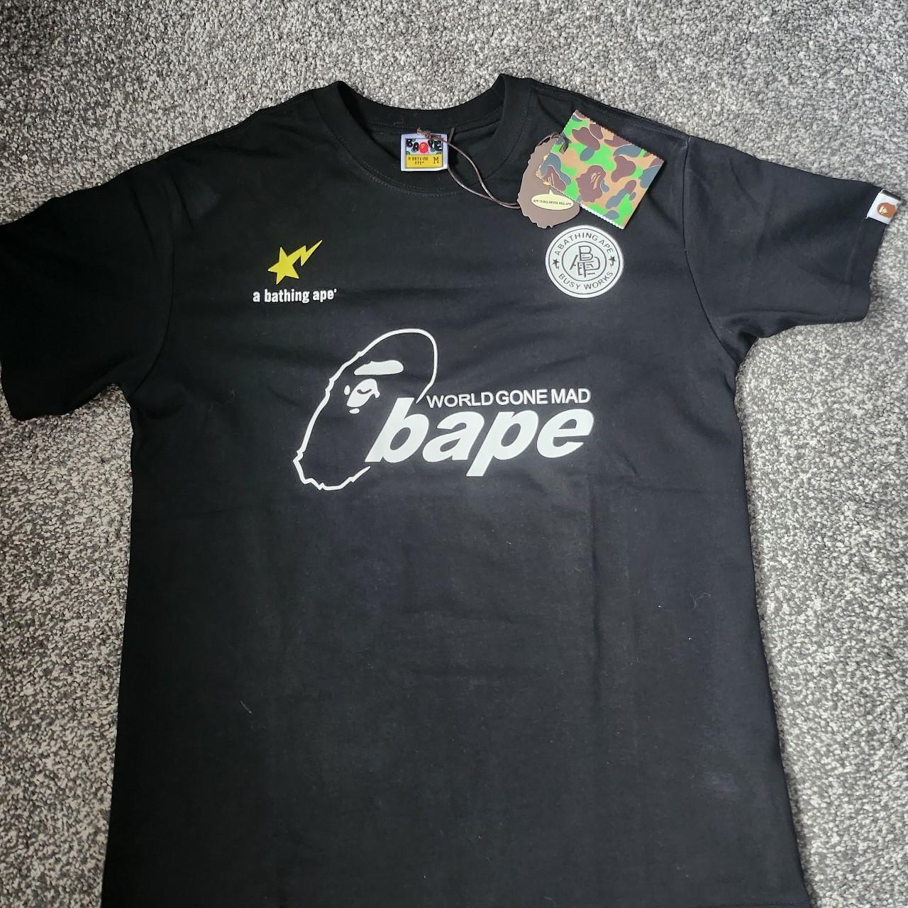 Bape Jersey Size M Mint Condition Depop