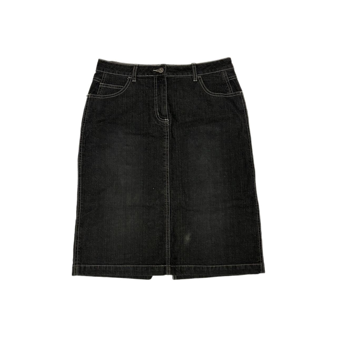 Black denim skirt george best sale