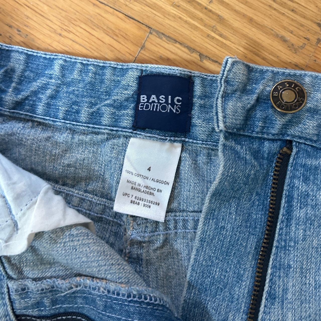Basic Editions Women's Shorts - Blue - 4 – Basic … - image 3