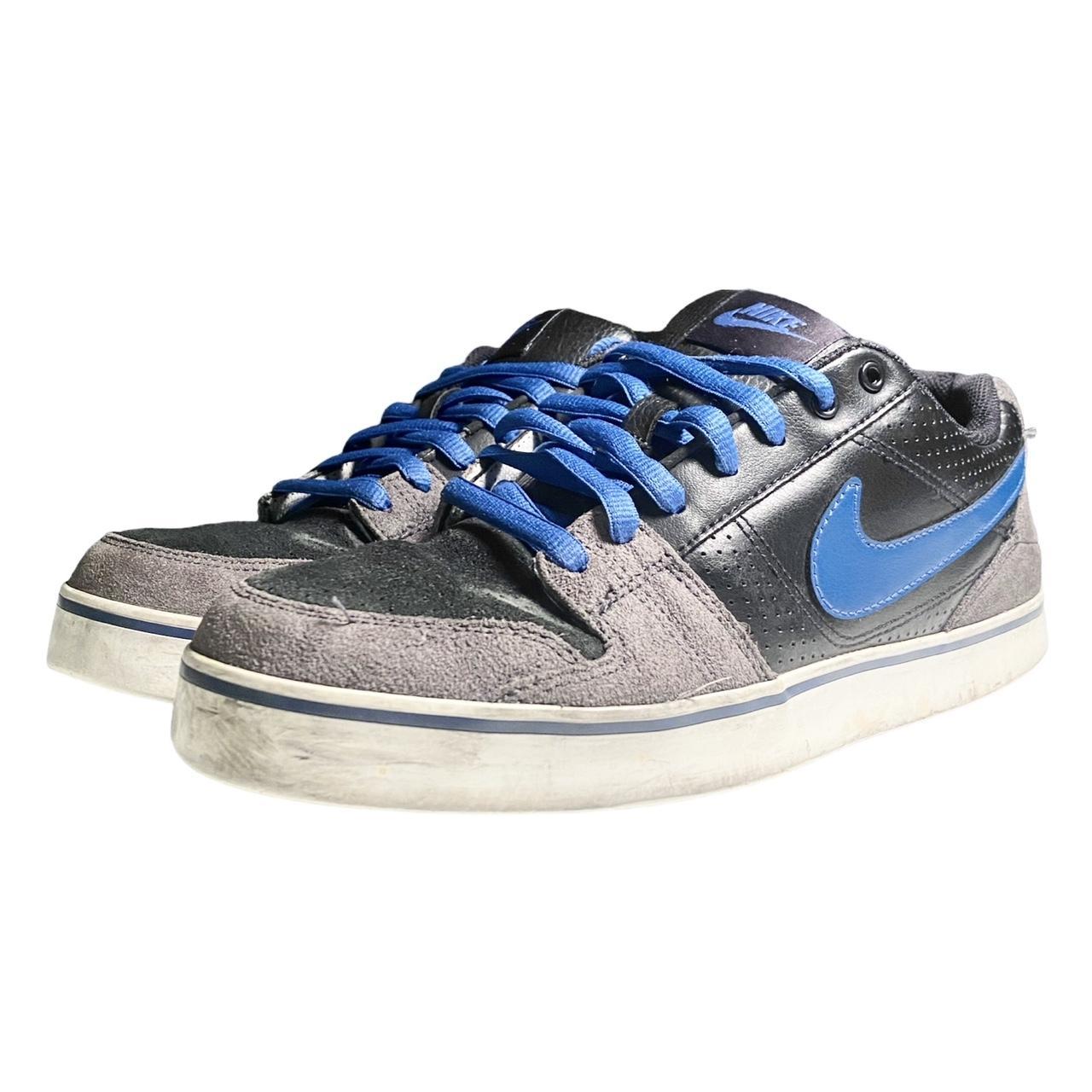 Nike Ruckus Lows Trainers Grey Black Royal Size