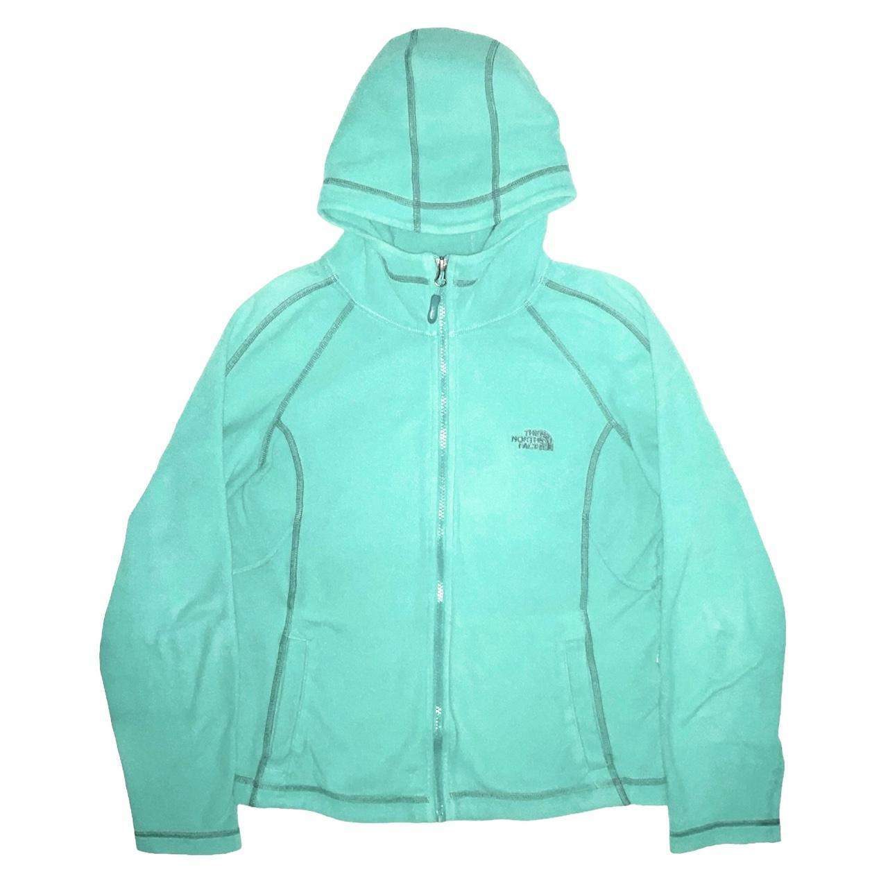 Turquoise north deals face hoodie