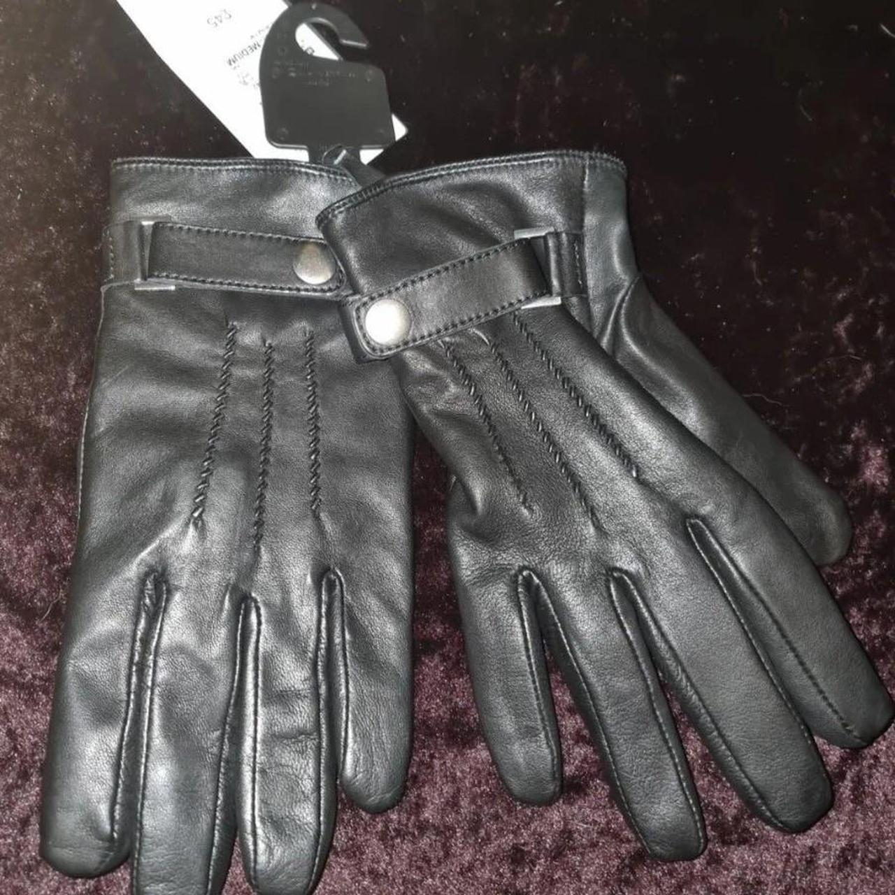 Marks & Spencer Black Autograph Italian Leather... Depop