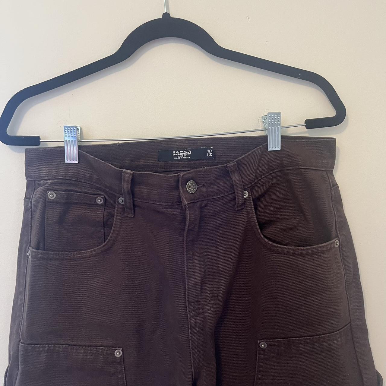 Jaded London brown work pants Double knee Good... Depop
