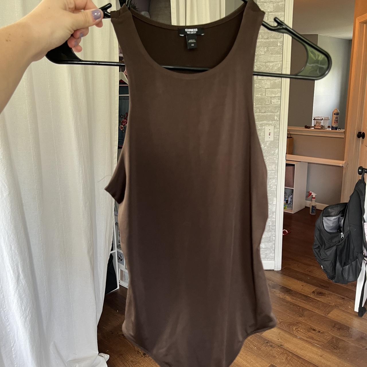 express body contour chocolate brown compressing - Depop