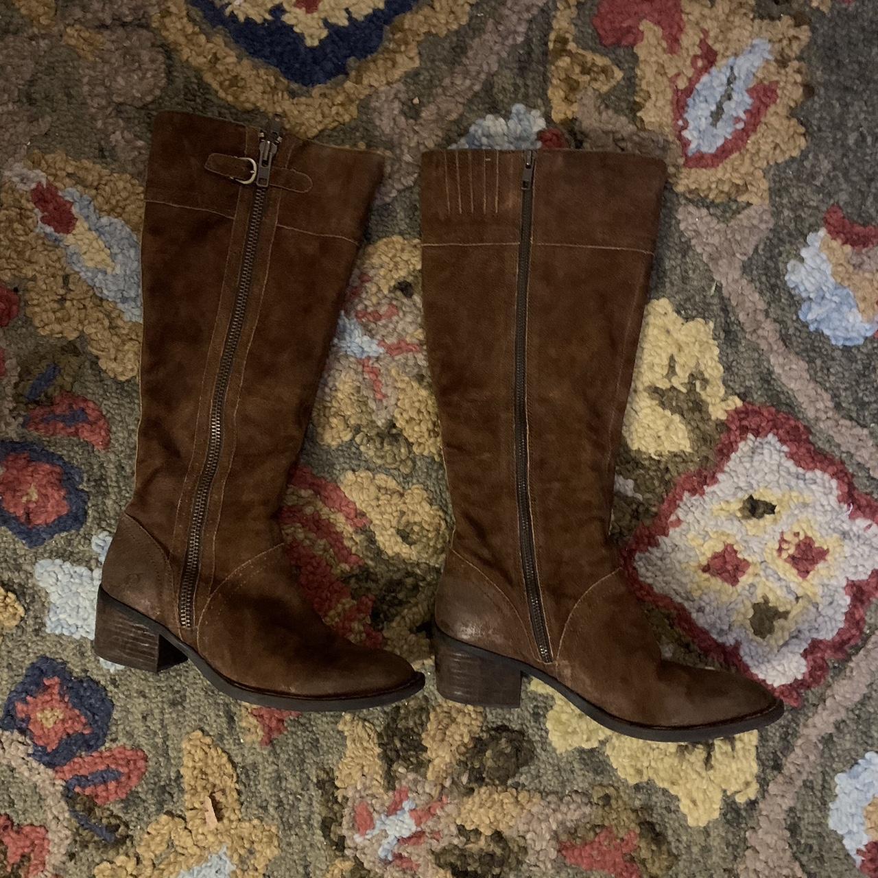 born poly riding boot