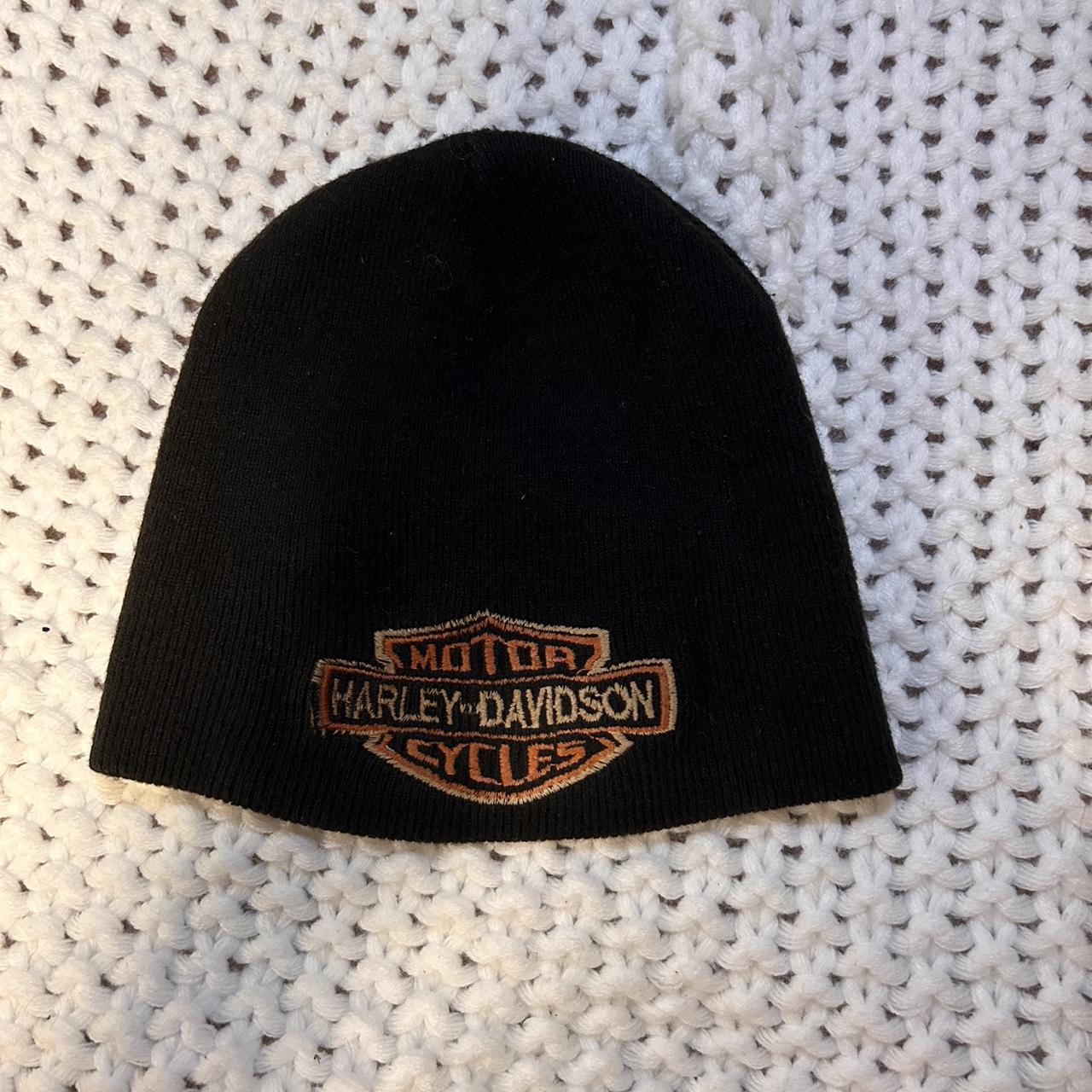 Vintage Harley Davidson beanie Super cool hat Depop
