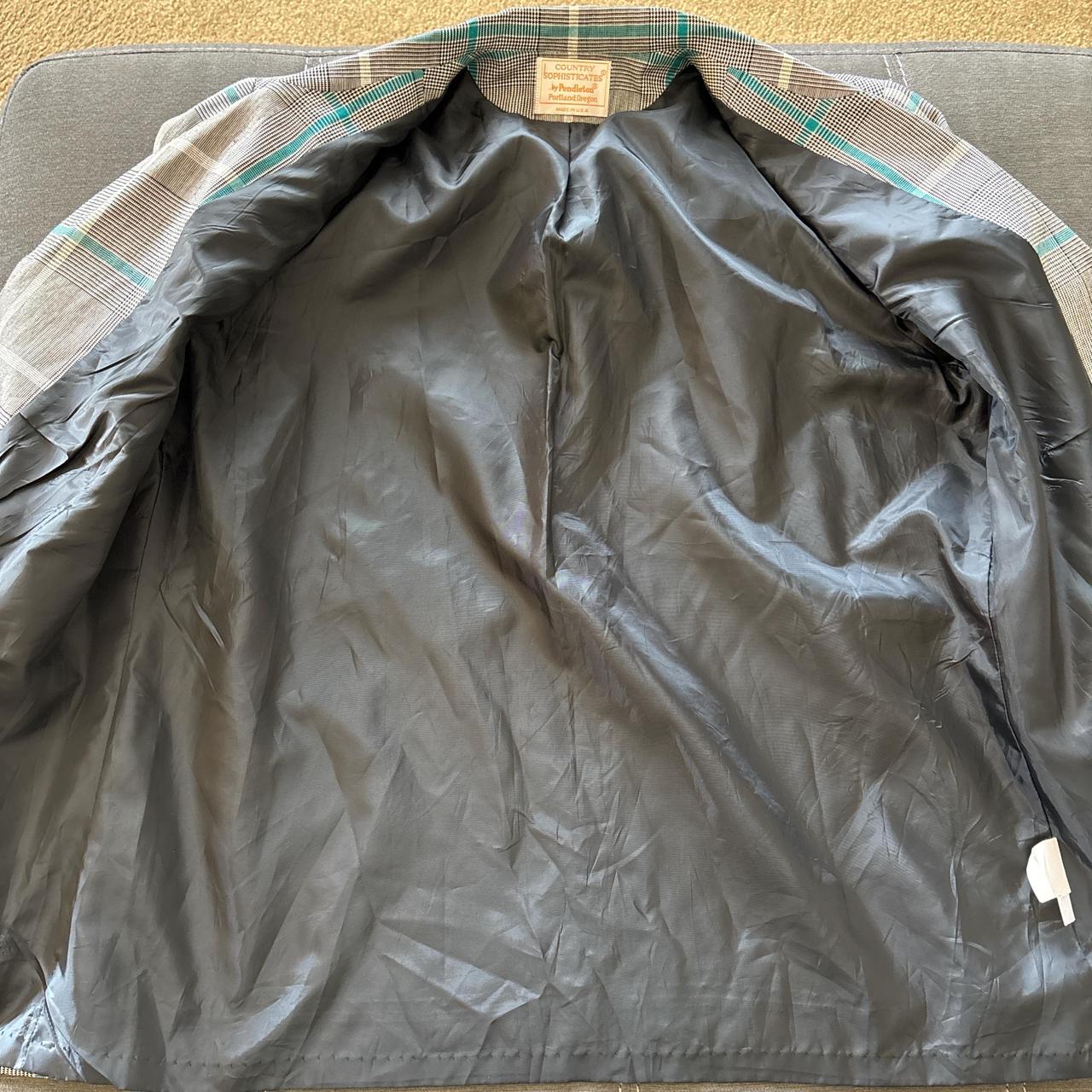 Pendleton Women's Blazer Jacket - Grey/Multi - 14… - image 8