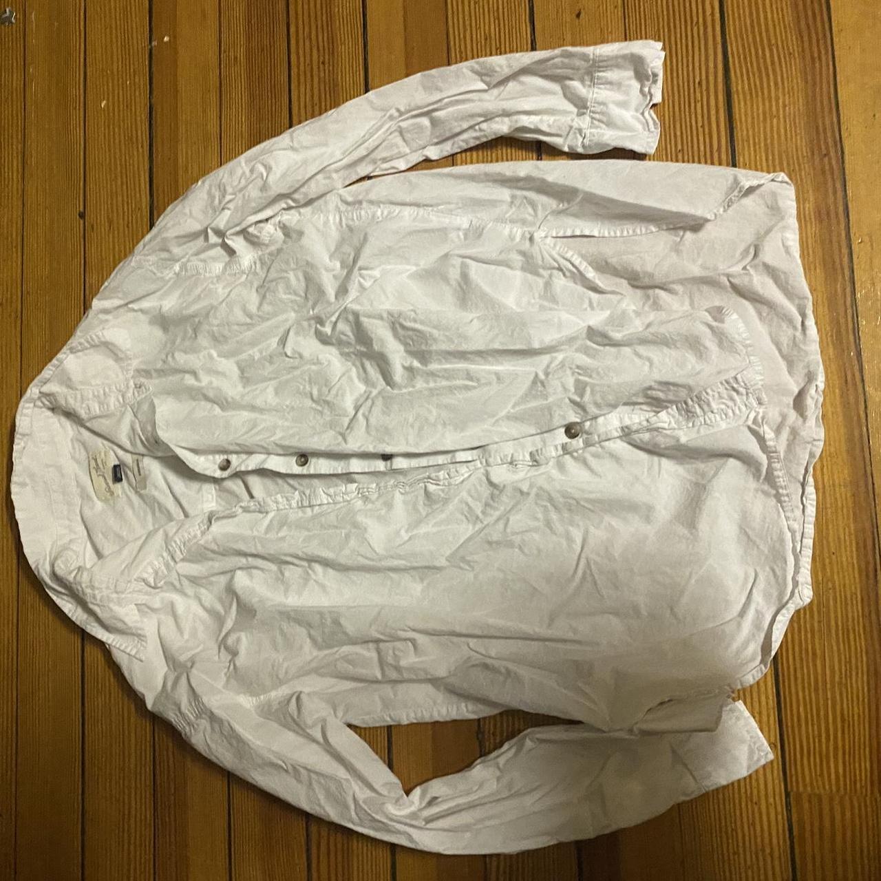 Universal thread great quality white button down... - Depop