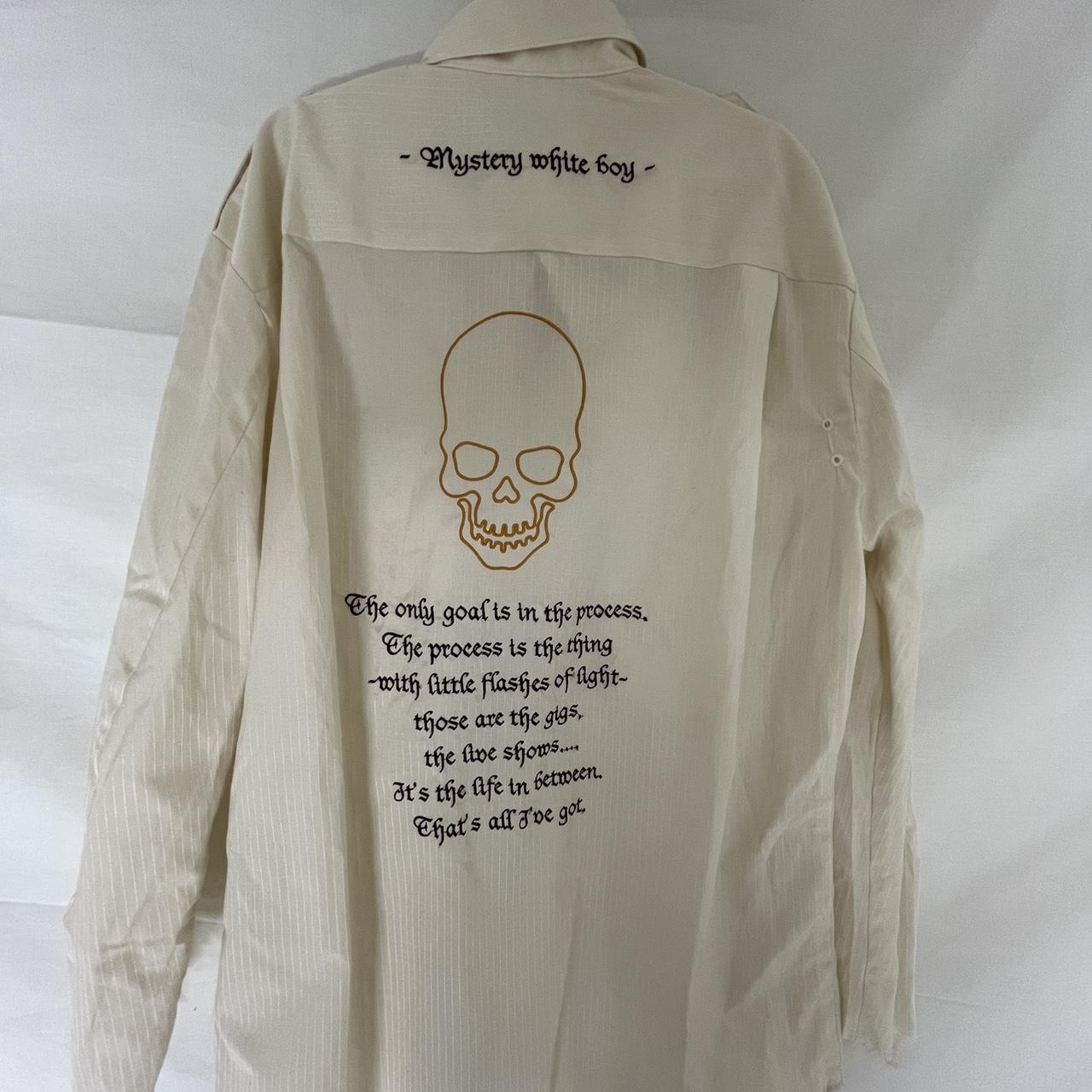 Number (Nine SS2001 Jeff Buckley Mystery White Boy | Depop