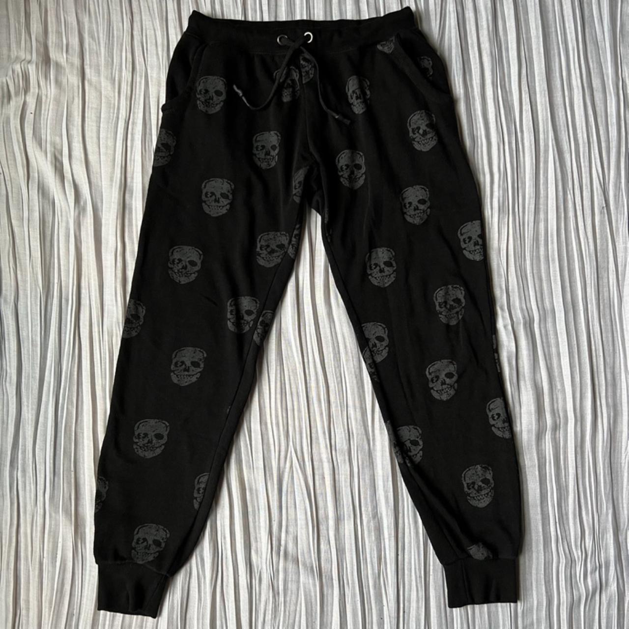 Vintage Havana Skull black jogger. Depop