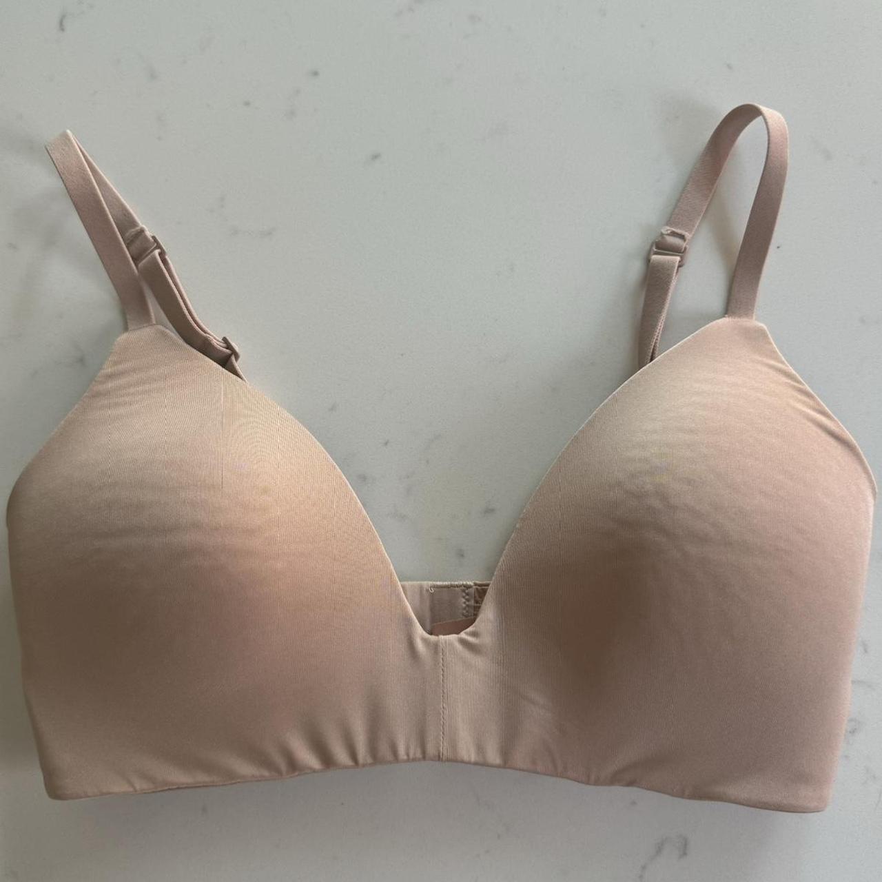 Skims Bra 30D Fits Everybody Unlined Demi - Espresso - Depop