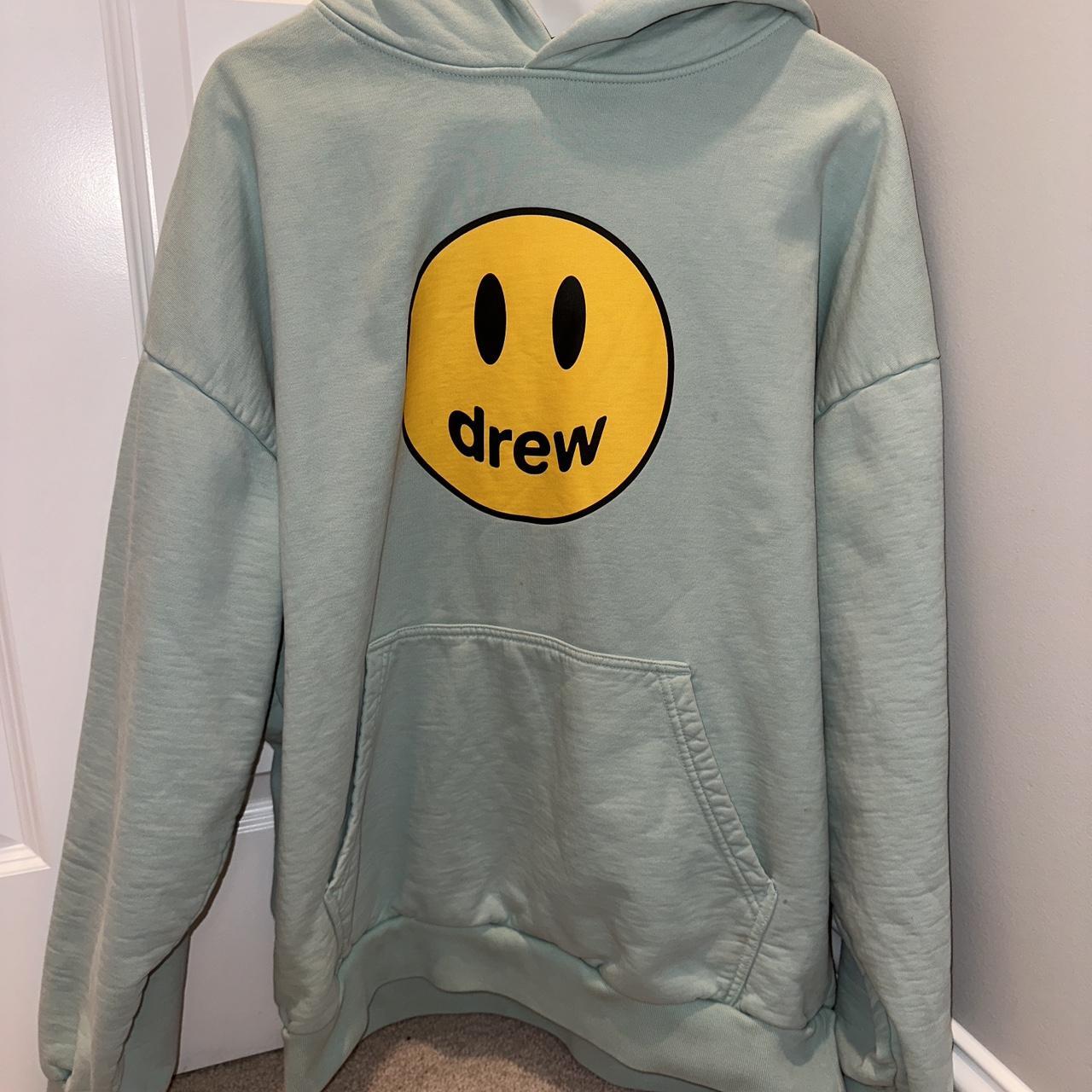 Drew house hoodie size M color mint no stains Depop