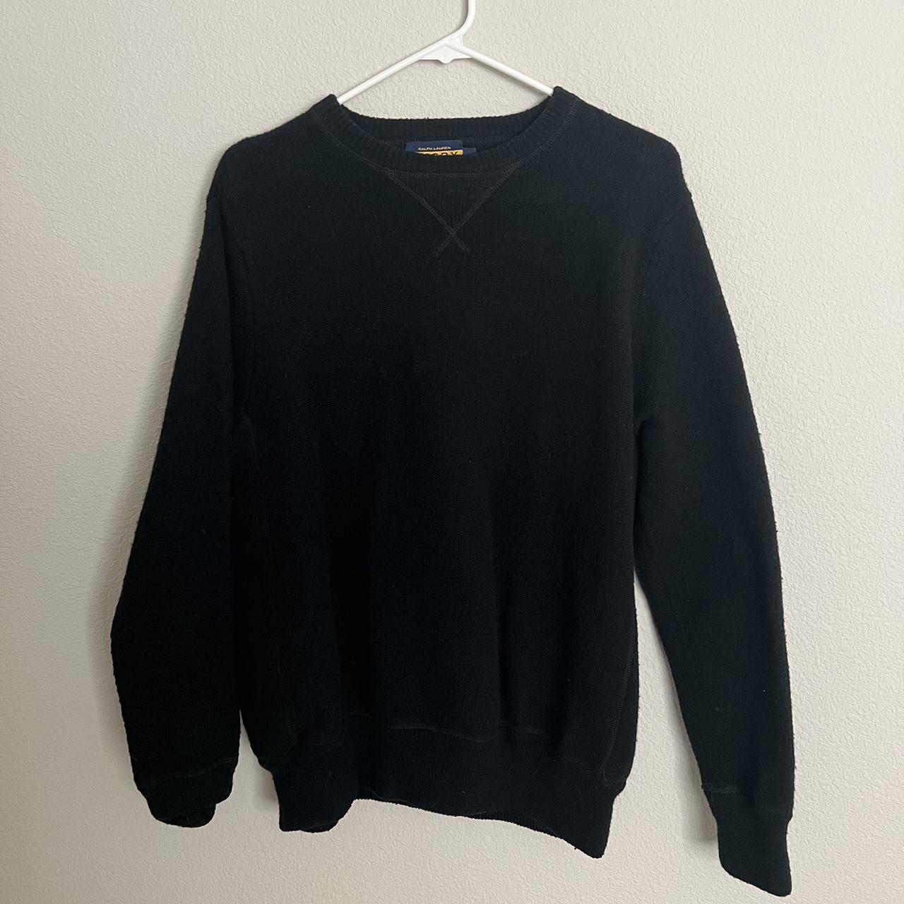 Black Ralph Lauren Sweater #sweater #winter... - Depop