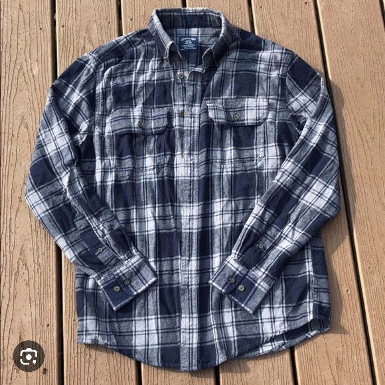 Faded Glory Mens Oversized (Large) Flannel - Depop