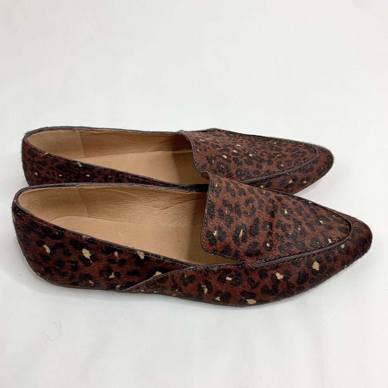 Madewell frances shops loafer leopard