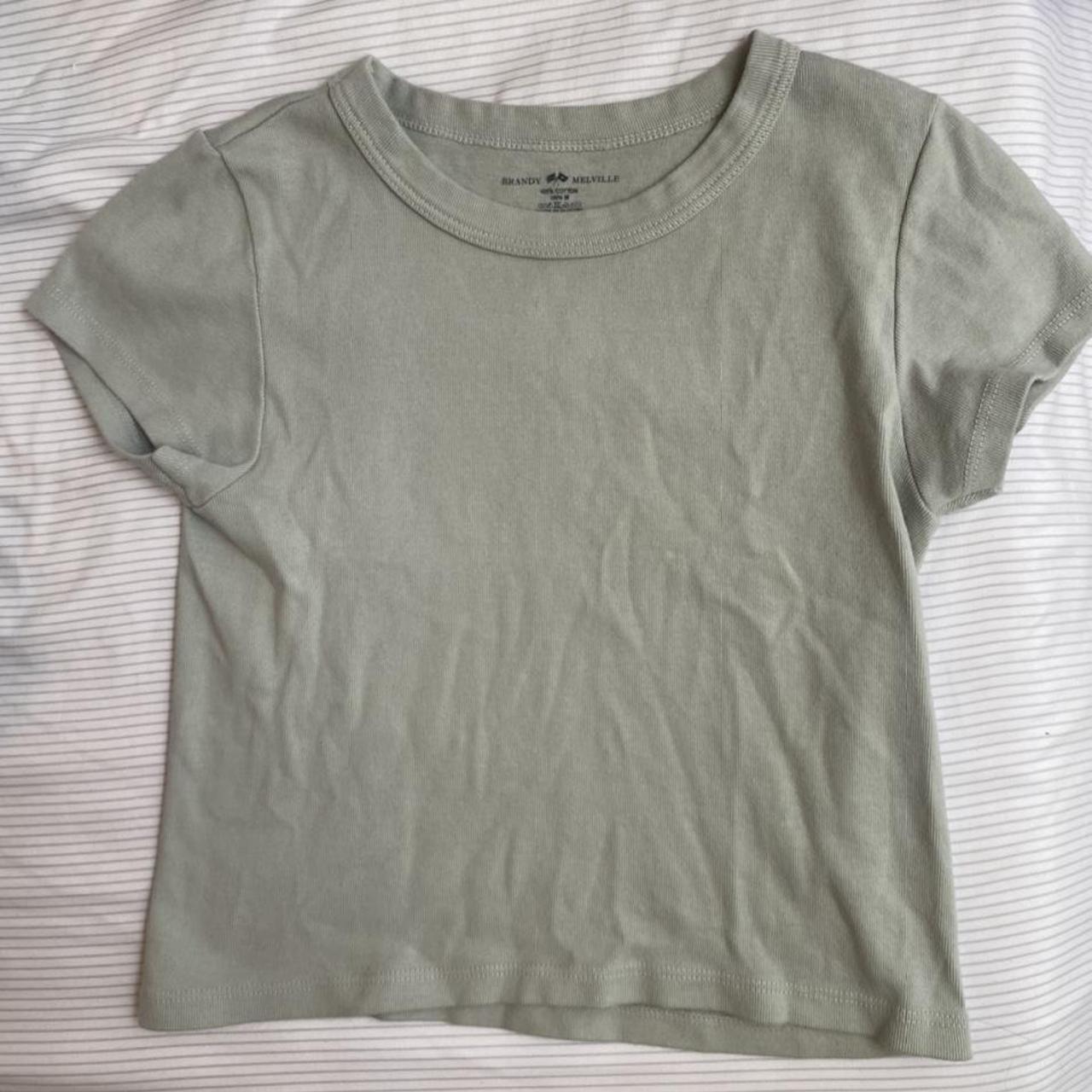 Mint green Brandy Melville - Ashlyn top Perfect - Depop