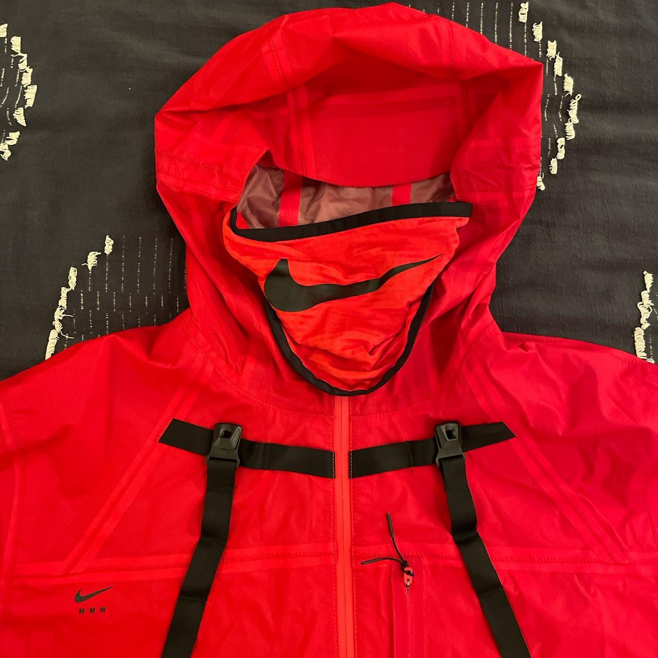 Nike mmw best sale red jacket