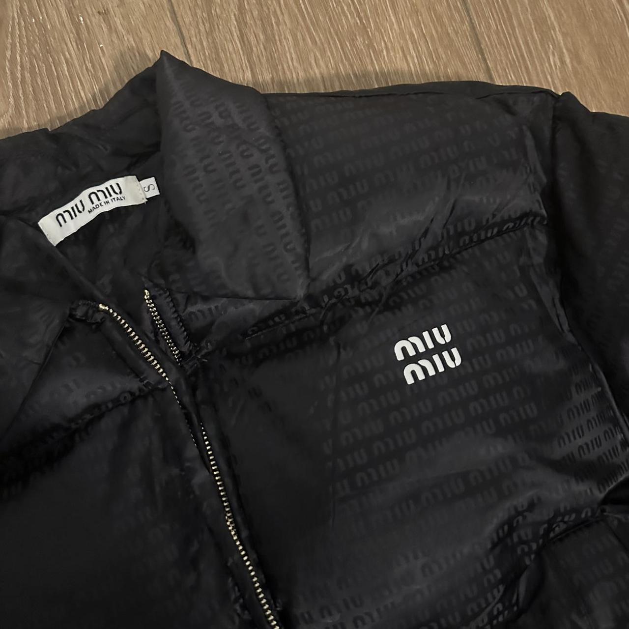 Miu Miu Women's Puffer Jacket - Black - S – Miu M… - image 2