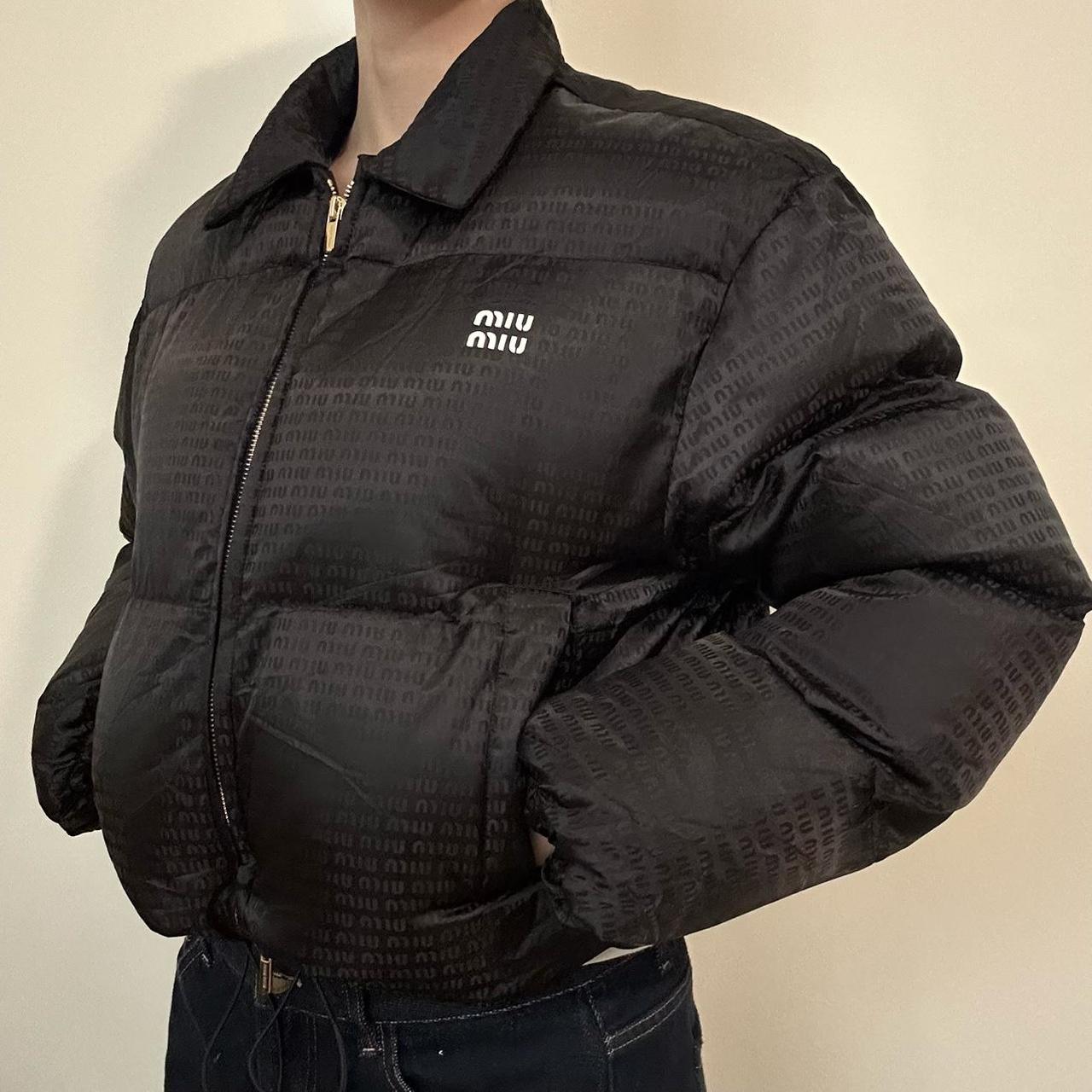 Miu Miu Women's Puffer Jacket - Black - S – Miu M… - image 3