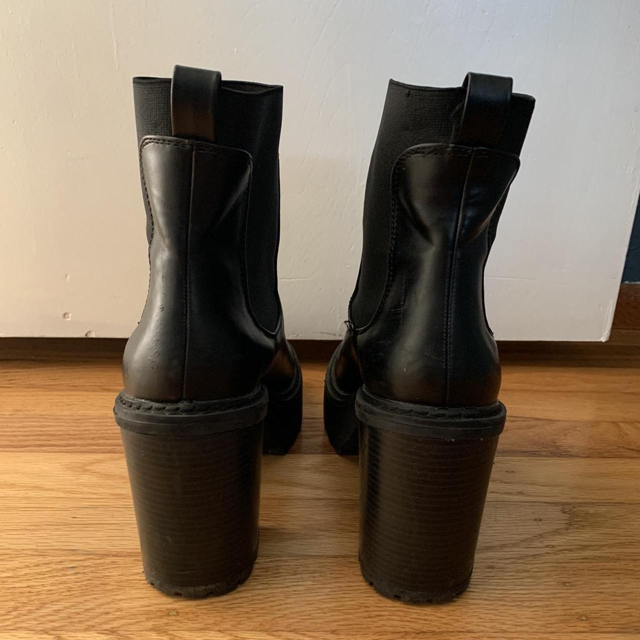 madden girl stomp platform wedge boots