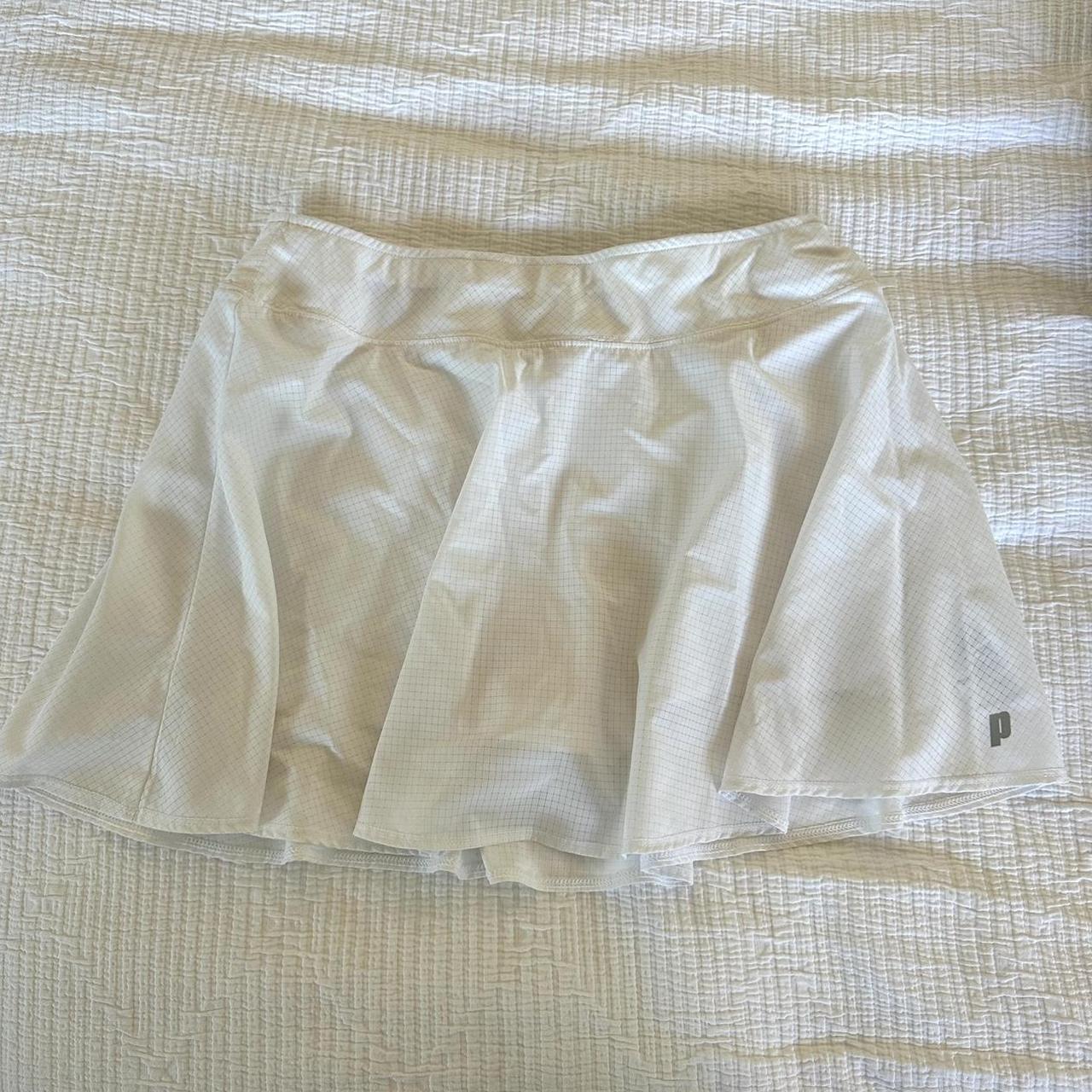 vintage white tennis skirt!! for reference, it is a... - Depop
