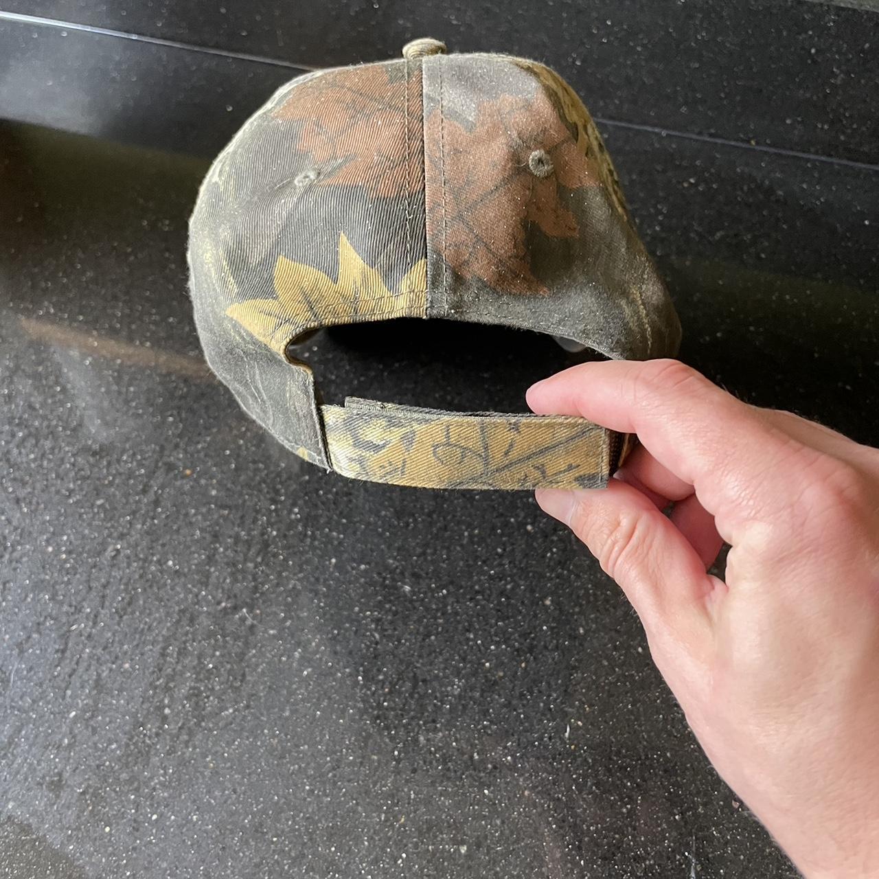 Obituary metal band tree camo hat. Orange logo with&mldr; - Depop