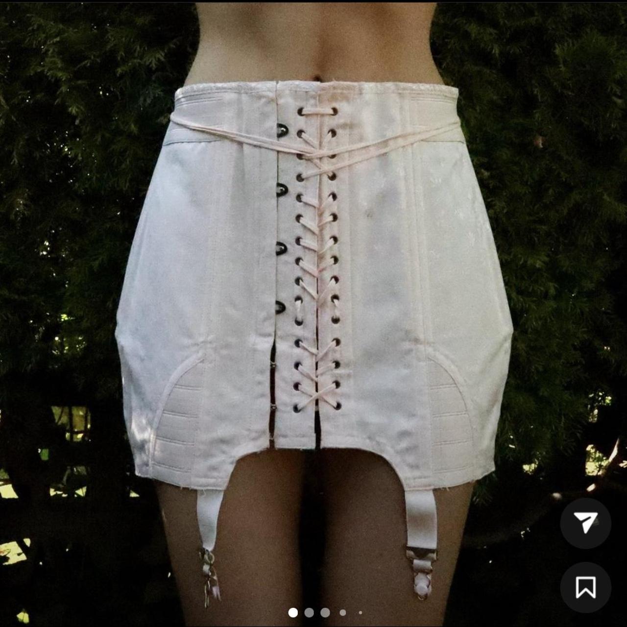 Vintage girdle skirt An extremely rare piece - Depop