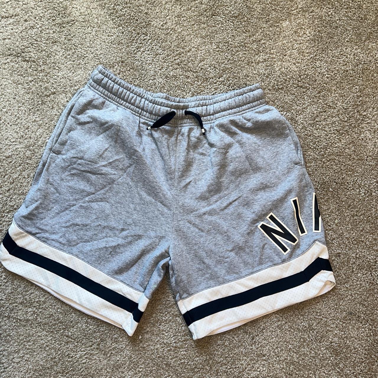 mens black nike sweat shorts