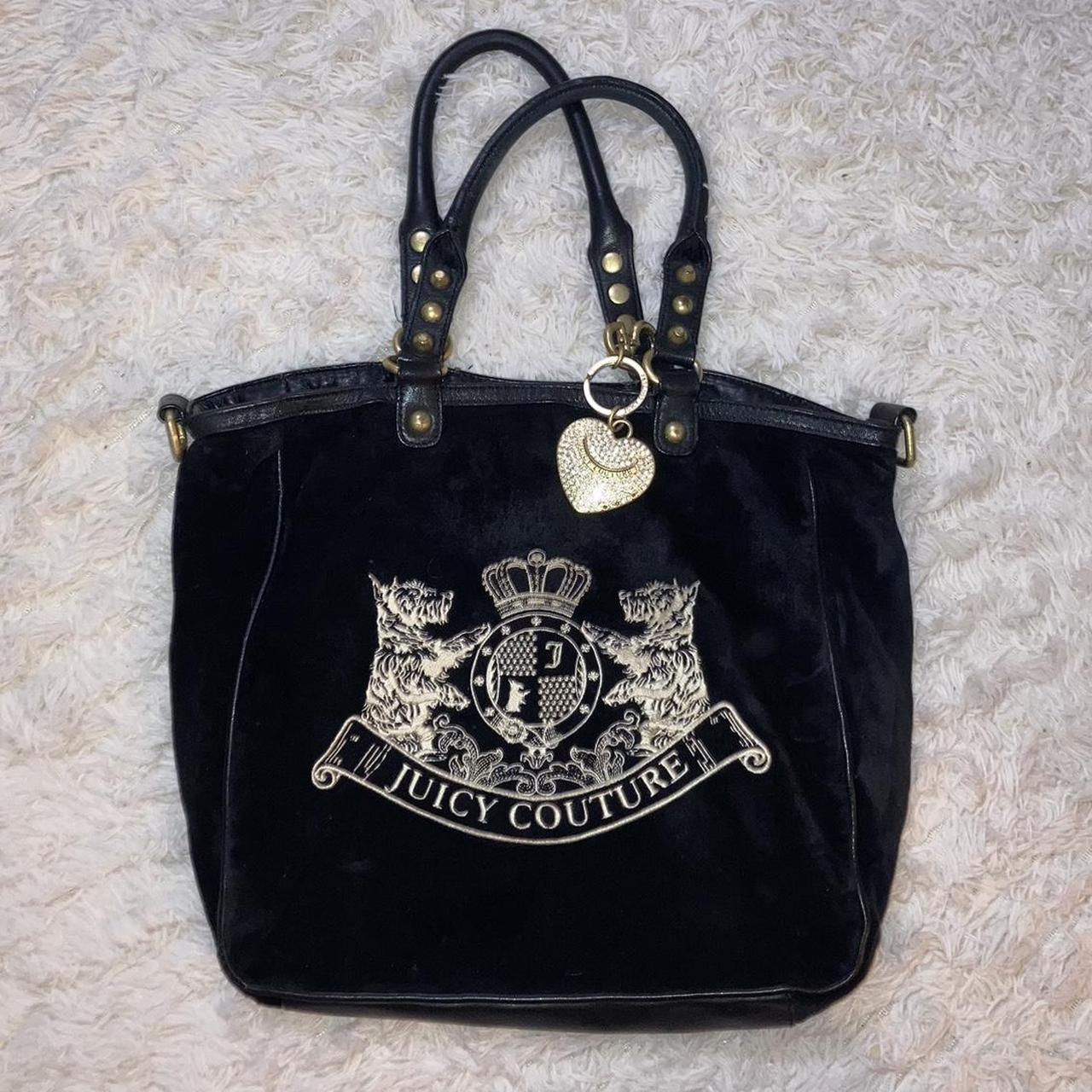 Juicy Couture Women's Black Bag | Depop