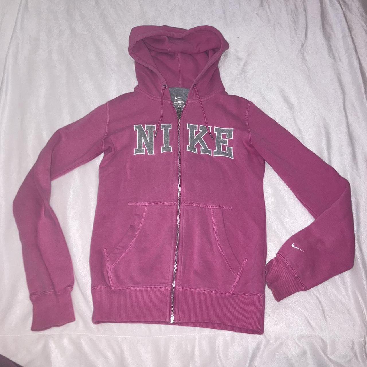 nike bubble jacket pink