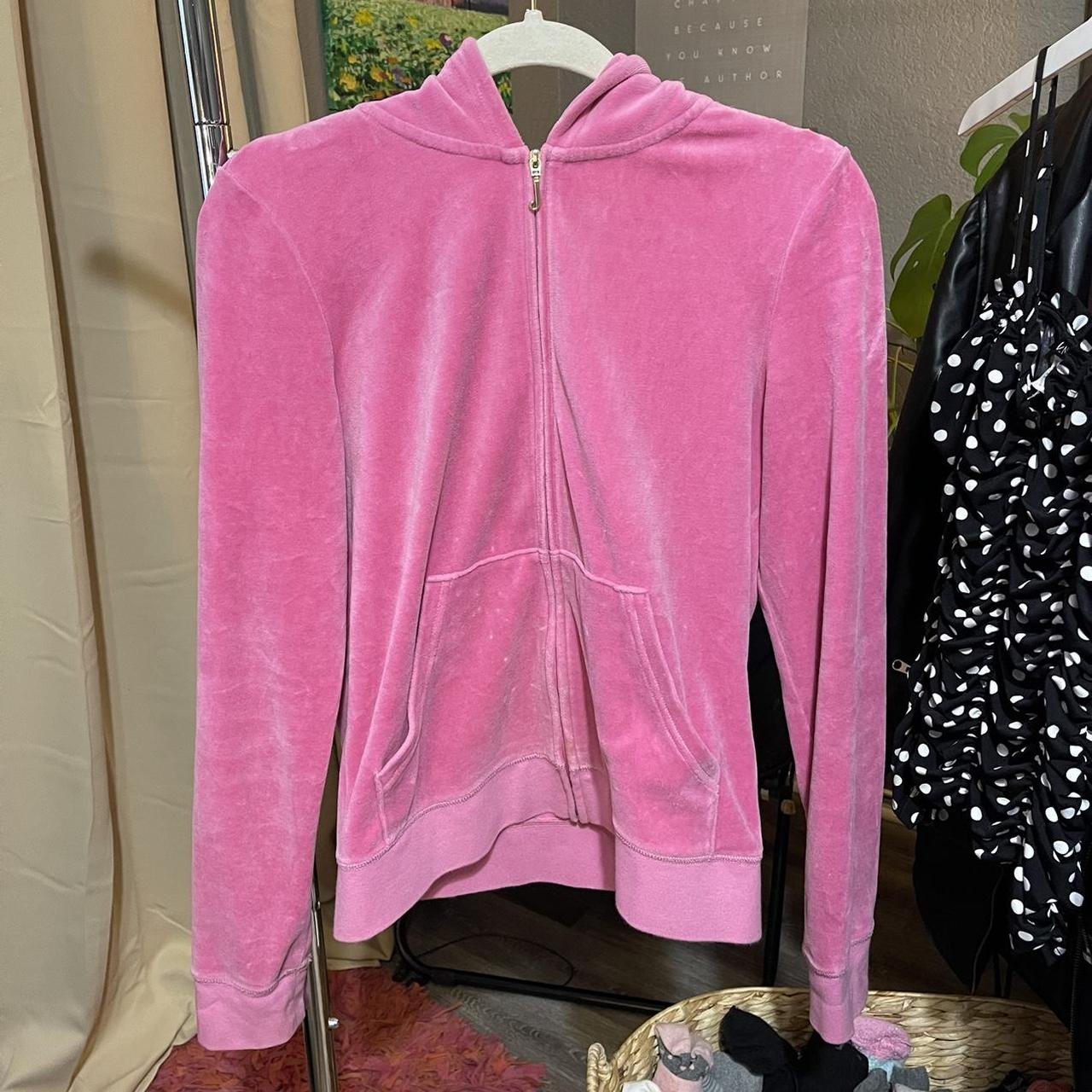 Juicy Couture Women's Pink and Gold Jumper (2)