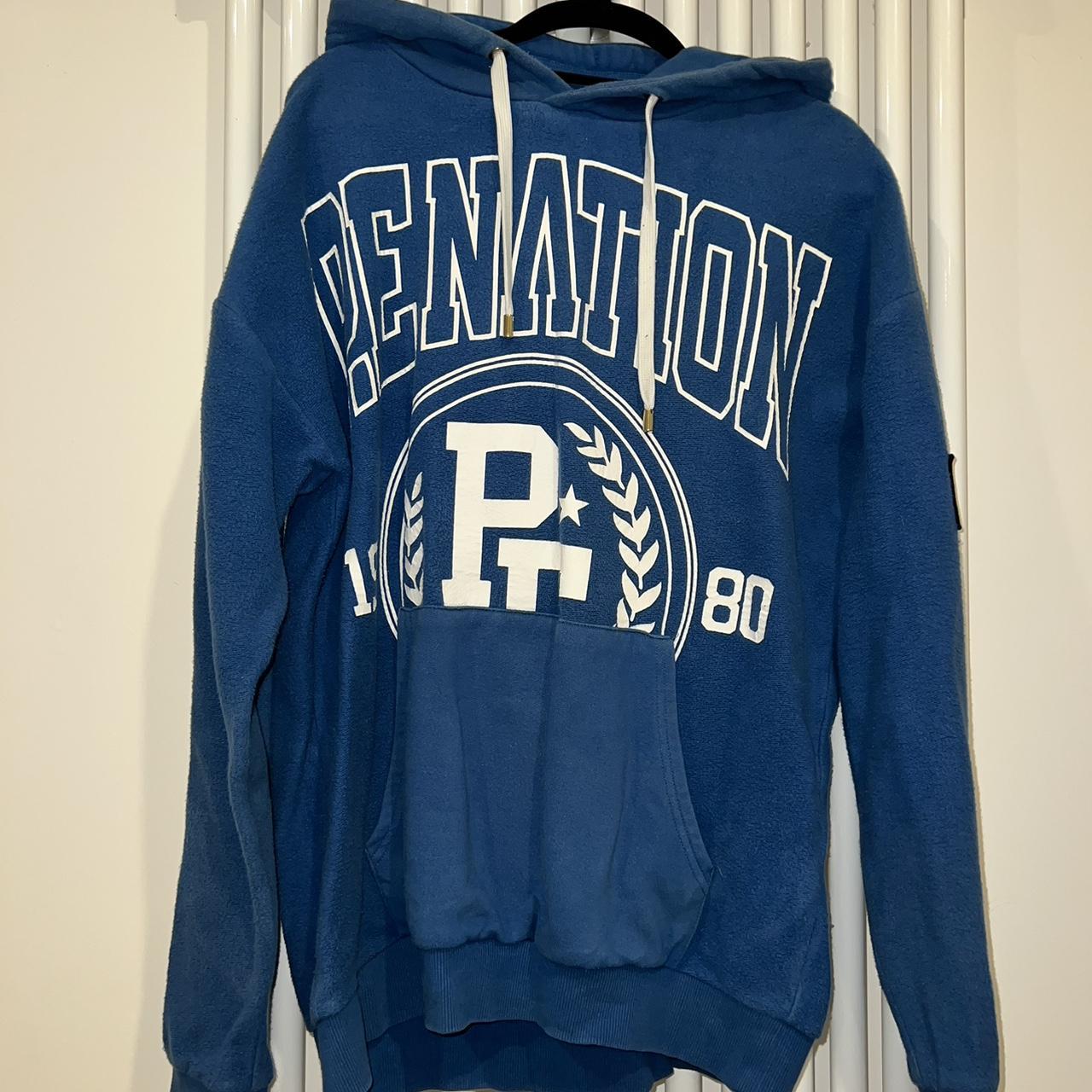 PE NATION blue hoodie Size S - Depop