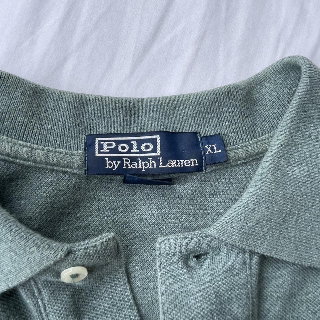 Vintage Sage Green Ralph Lauren Polo Size XL... - Depop