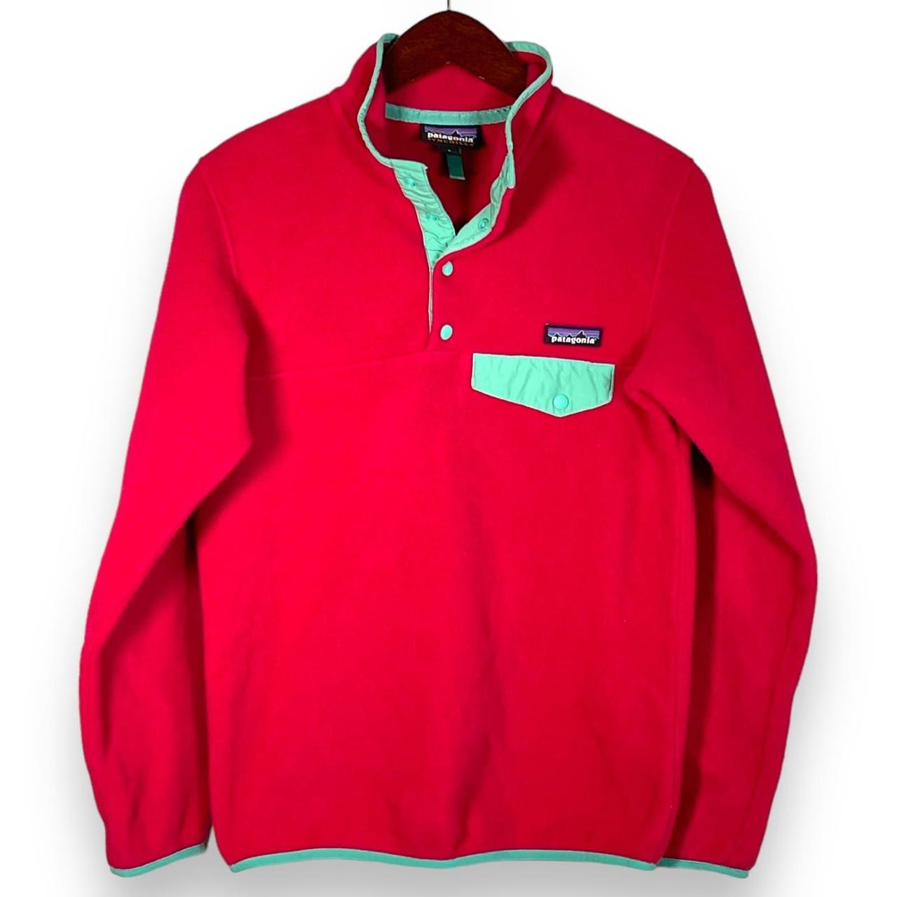 Hot pink hot sale patagonia pullover