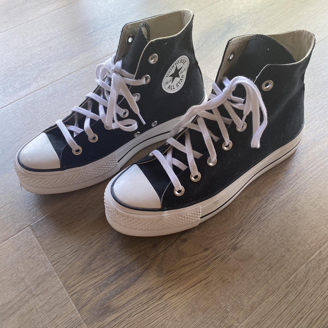 PLATFORM HIGH TOP CONVERSES - High top... - Depop