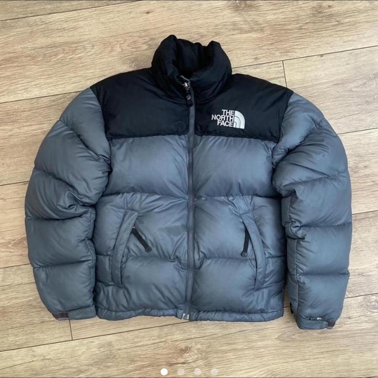 authentic grey north face nupste 700 mens xs fits... - Depop