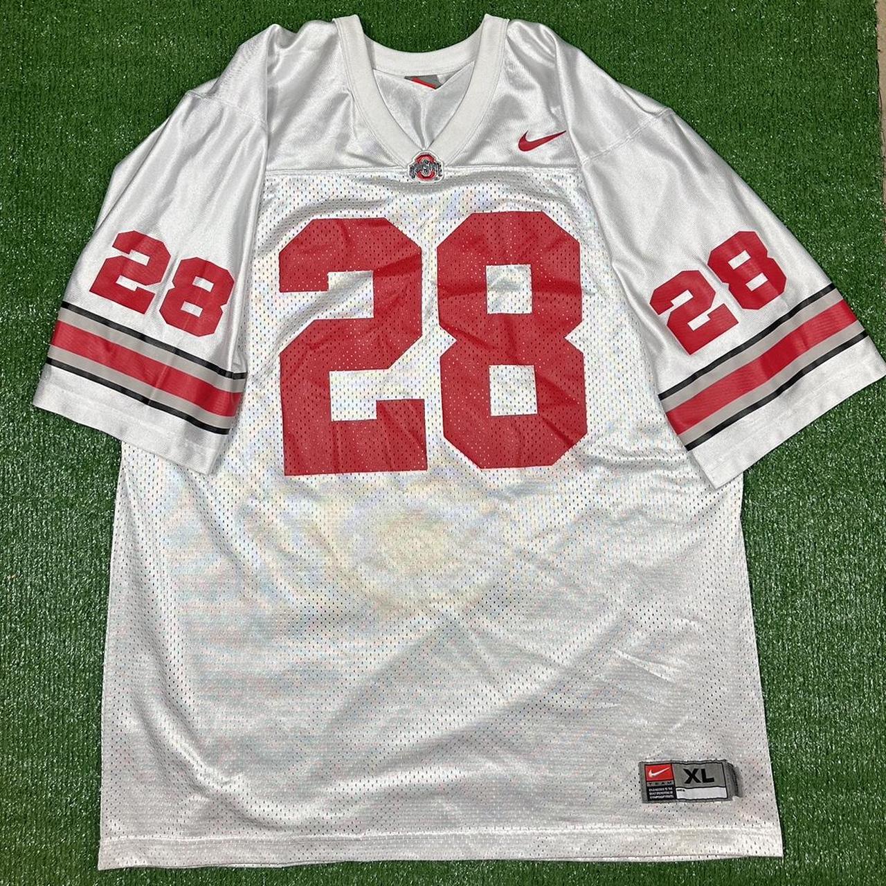 Ohio State Buckeyes Nike Football Jersey #28 Size... - Depop