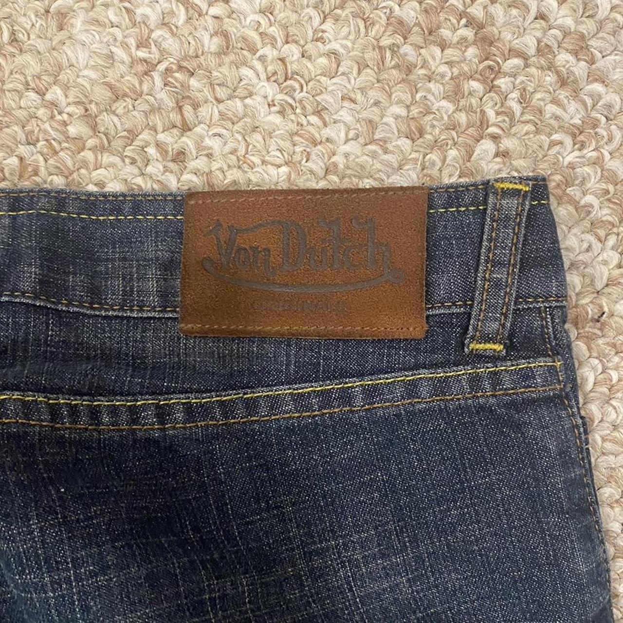 Original Von Dutch Jeans ️Fits size 24-26in waist... - Depop