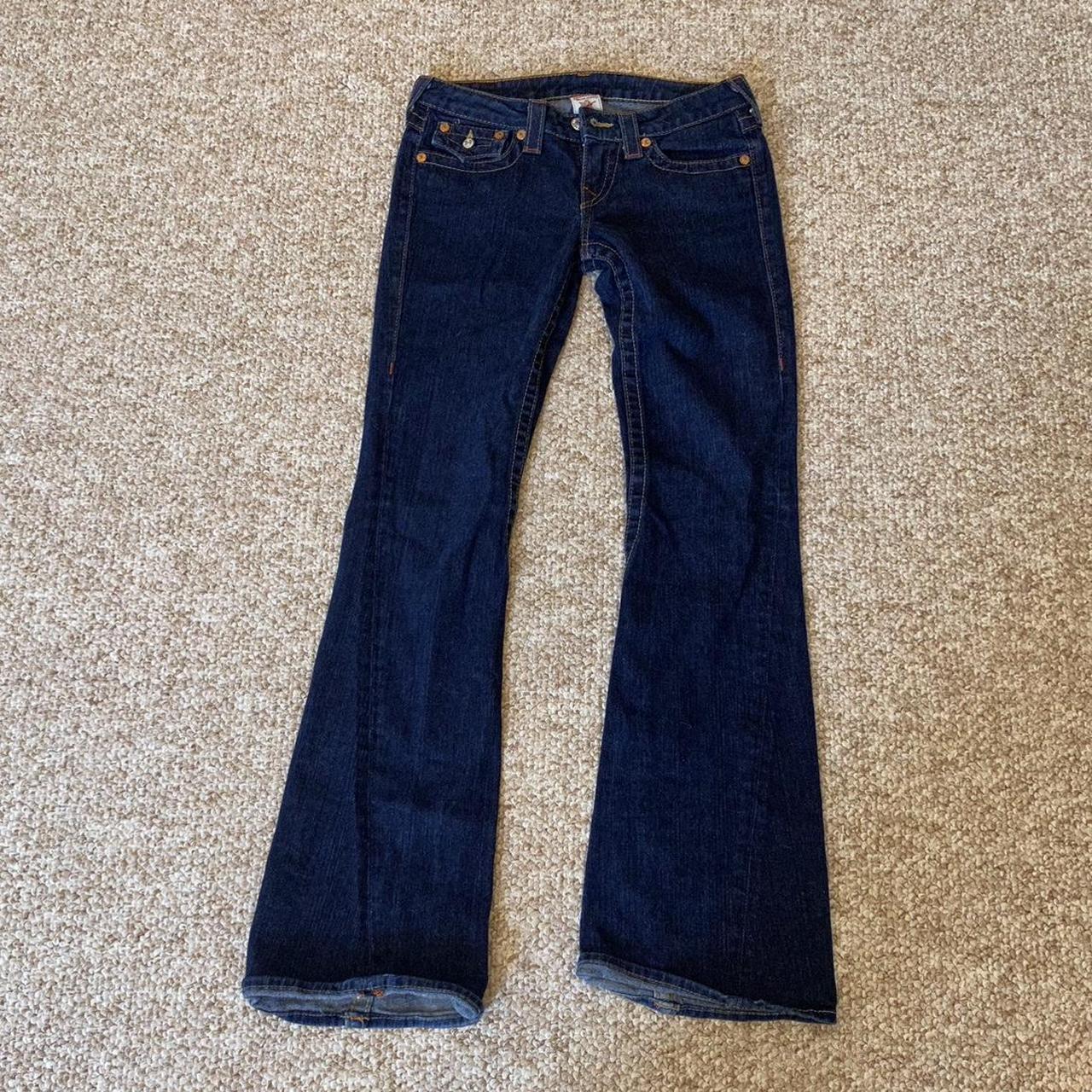 True Religion Low Rise Flare... - Depop