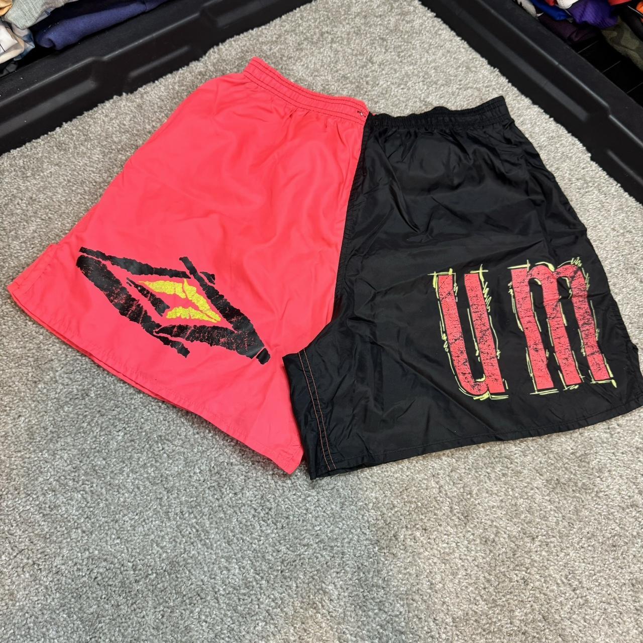 VTG 90s Umbro 5 Inseam Nylon Shorts Great. Depop
