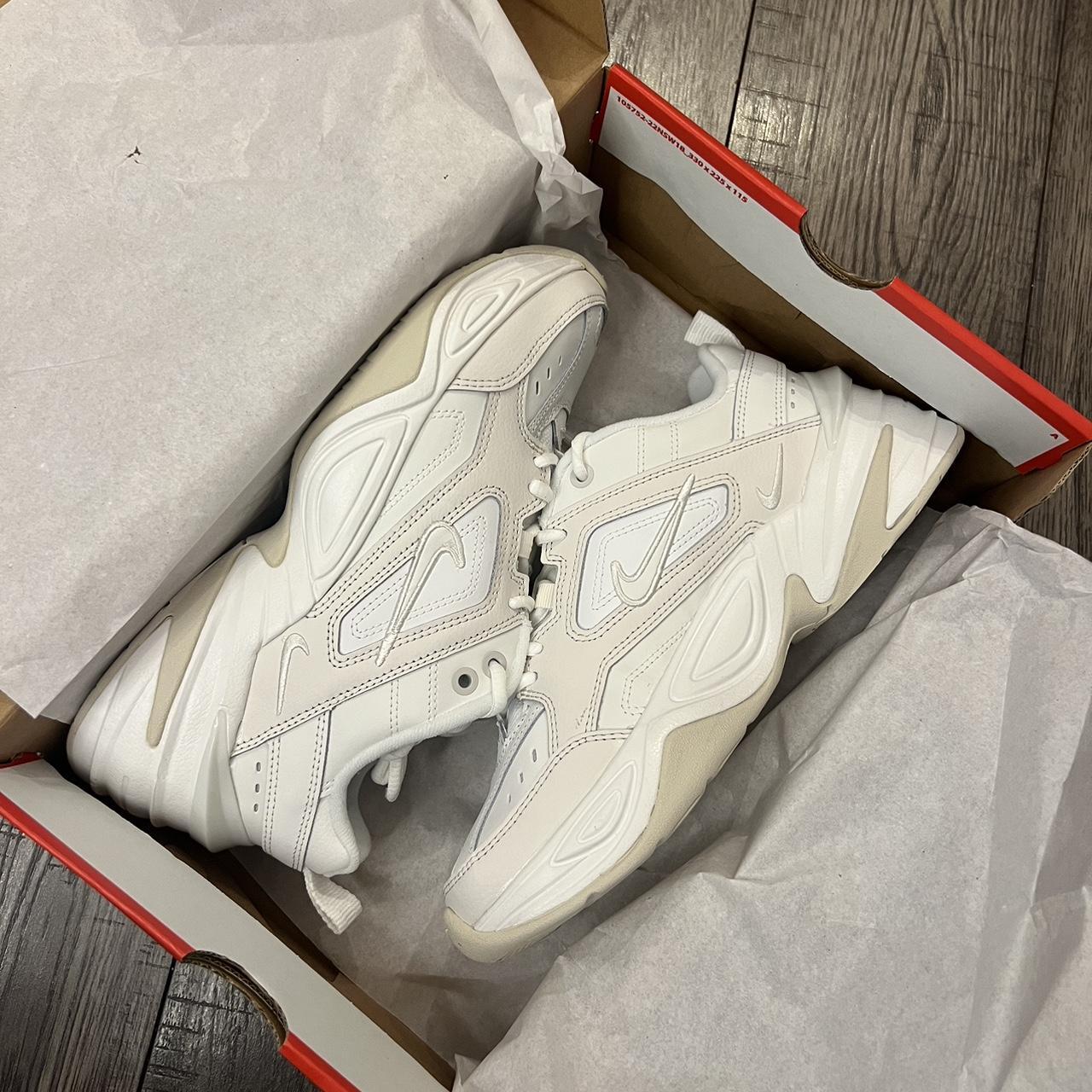 Nike M2K Tekno Summit White MESSAGE BEFORE BUYING !... - Depop