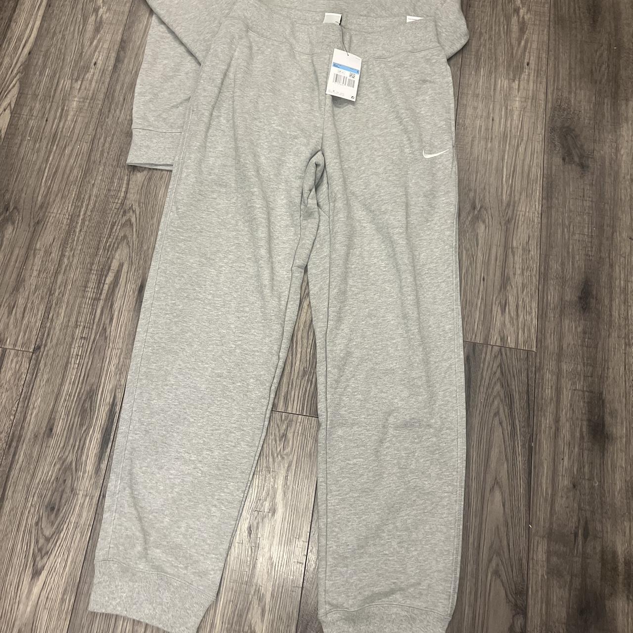 nike grey hoodie tracksuit