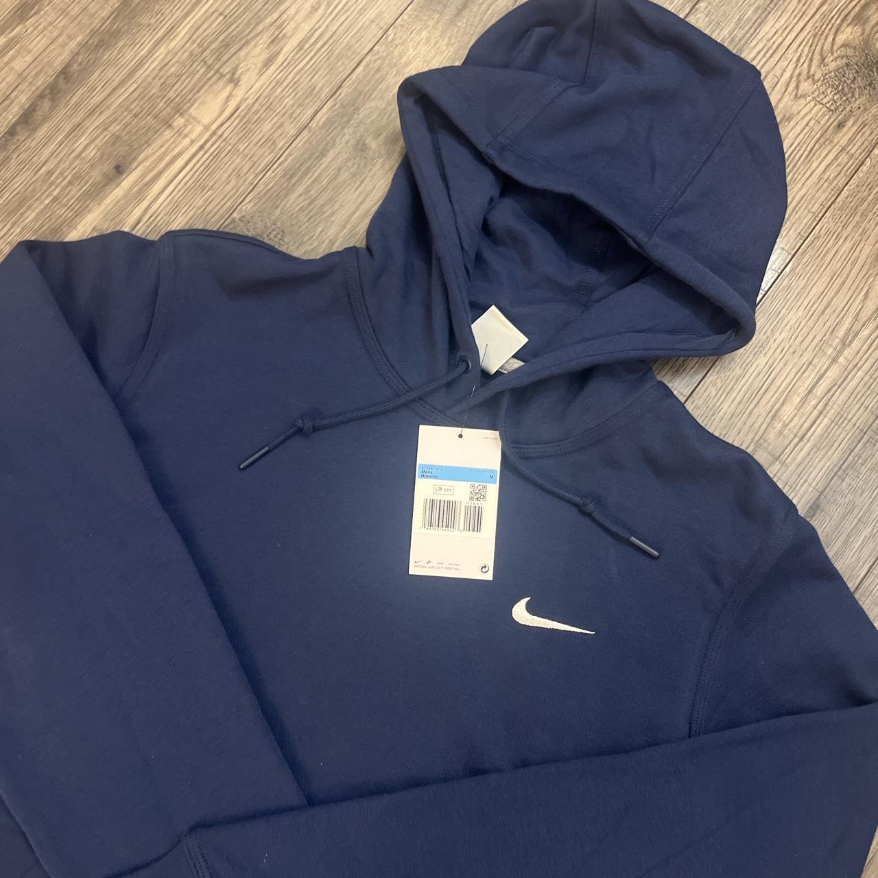 mens nike swoosh fleece hoodie