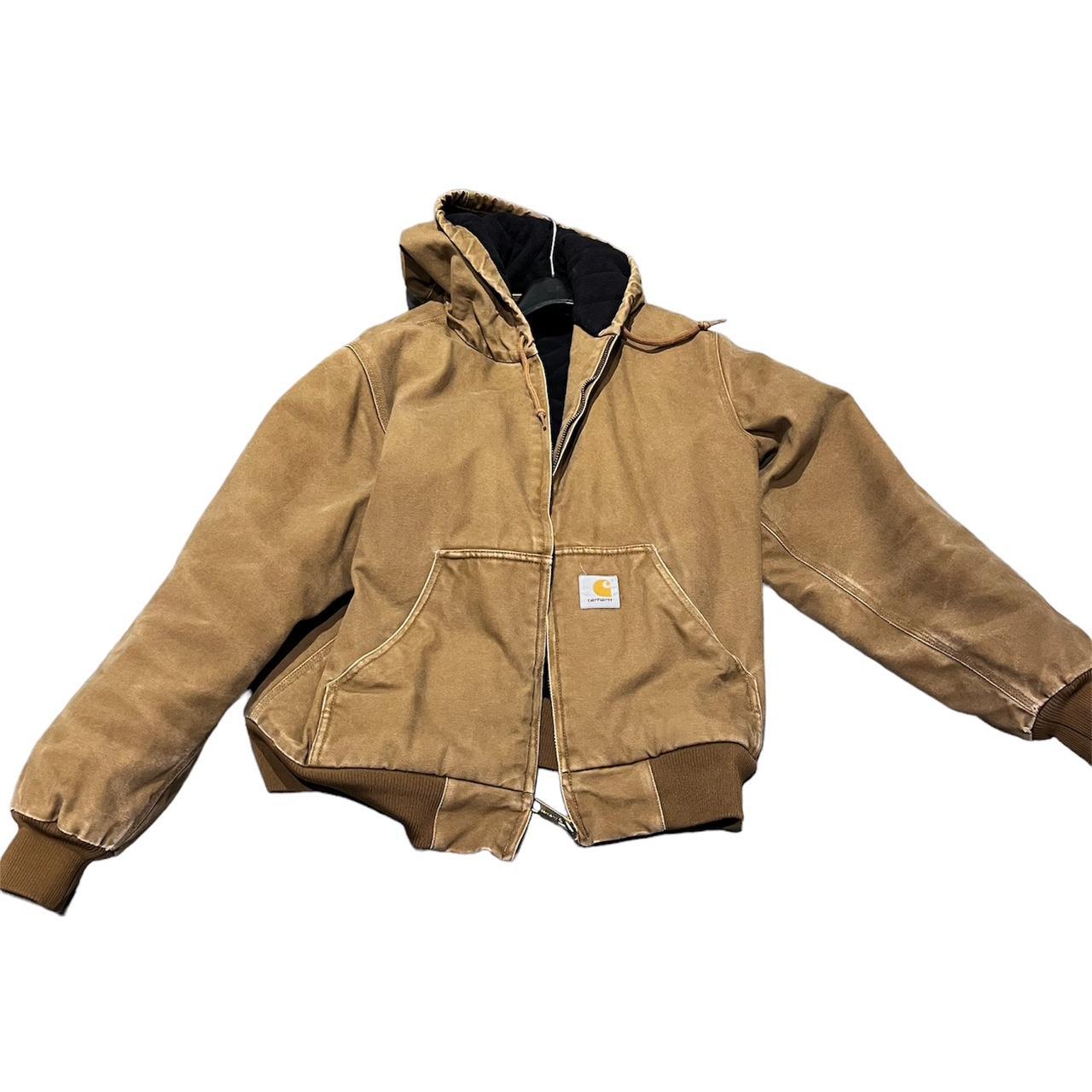 vintage carhartt jacket condition: 9/10 size:... - Depop