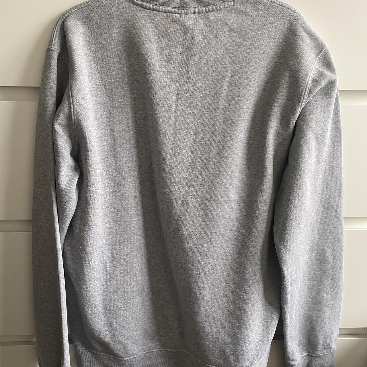 Champion Sweatshirt (Grey) Size - Medium ( fits... - Depop